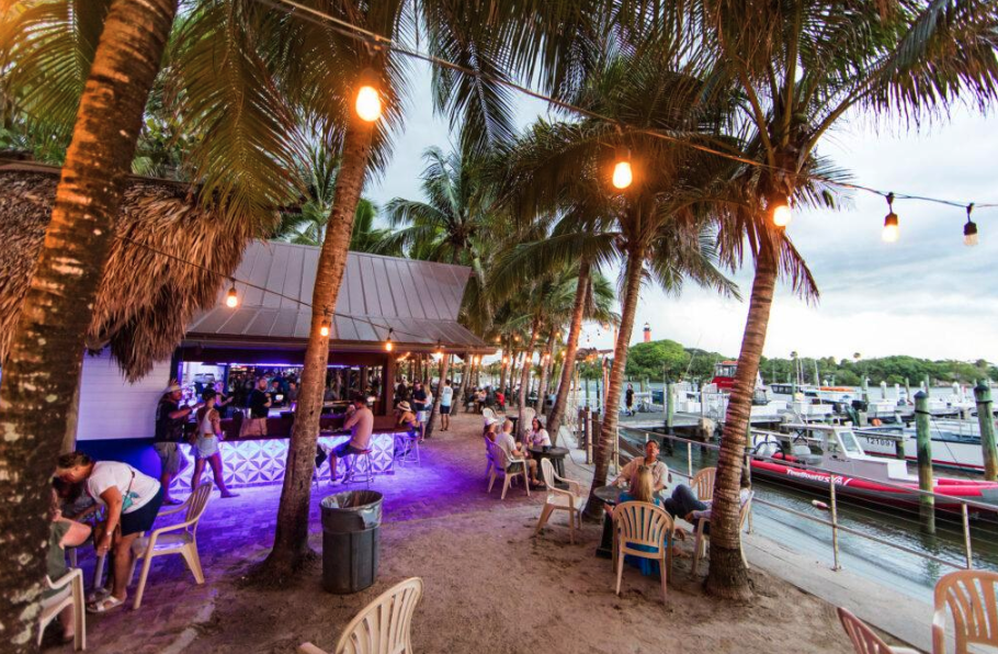 The Square Grouper Tiki Bar