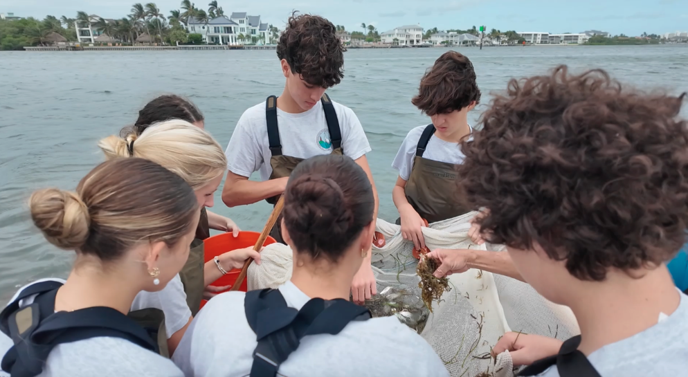 Jupiter High Students Have Been Wading Into the Indian River Lagoon to Count Fish Every Month Since 1994 — and the Water Is Getting Better