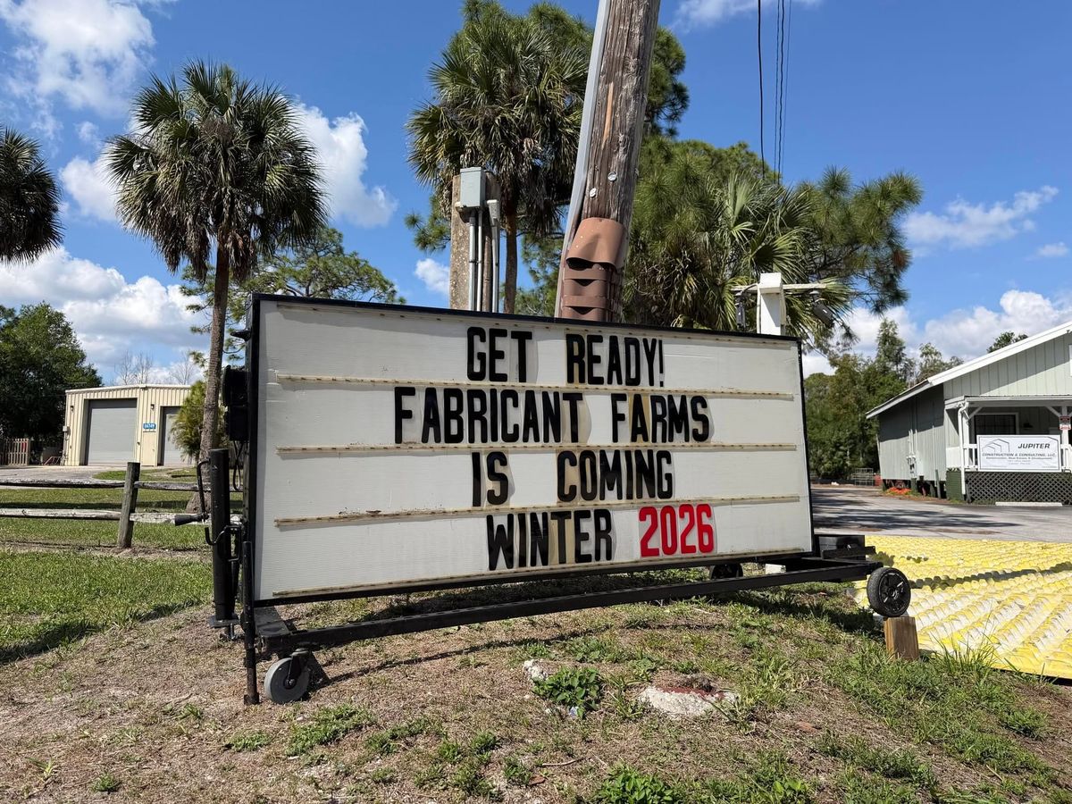 'We Want to Grow Memories, Not Food': Fabricant Farms Is Coming to Jupiter Farms